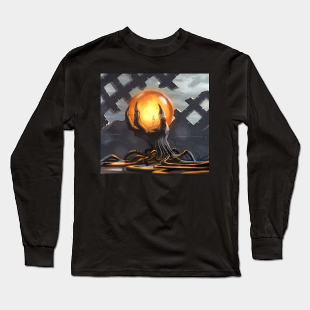 Mystery From Within Long Sleeve T-Shirt by The Artist 